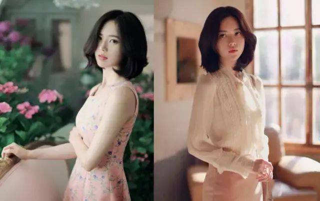 
女人味中分短发烫发发型图片_太阳成集团tyc(图12)